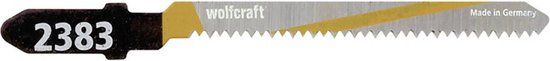wolfcraft Decoupeerzaagblad HCS, T-schacht - 5 stuks