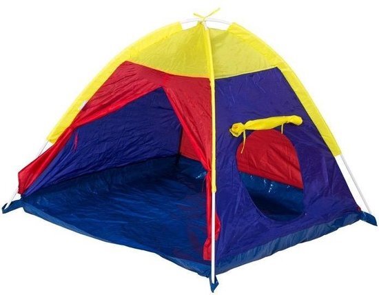 Viking Choice Kinder speeltent met speeltunnel - tipi - tent - huisje