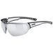 UVEX Sportstyle 204 Glasses, black/white/mirror silver