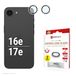 Displex Protecteur d'objectif d'appareil photo pour Apple iPhone 16e/17e - 2 pièces
