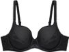 Triumph Wild Rose Sensation BH met beugel Zwart