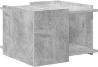 vidaXL Salontafel Betongrijs 50,5 x 50 x 33 cm Bewerkt hout