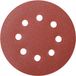 Workpro WP407213 – Feuilles abrasives auto-agrippantes 125 mm – Lot de 5 pièces – 8 trous d'aspiration – Grain 80G & 120G