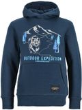 Swedemount Forest Hood Junior Hoodie Maat 150 Blauw Beer
