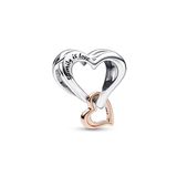Pandora Bedel Opengewerkt Infinity Hart 782642C00