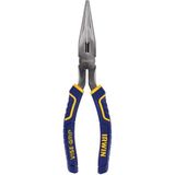 IRWIN Vise-Grip 2078218 punttang met draadsnijder, 20,3 cm, blauw, roestvrij staal, geel