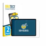 BROTECT - Screenprotector voor Blackview MEGA 12 - Folie Beschermfolie transparant 2 Stuks