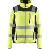 Blaklader Dames High Vis gebreid vest 4967-2120 - High Vis Geel/Zwart - XL