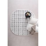 Studio LIVIT vloerkleed off white/antraciet (Ø200)