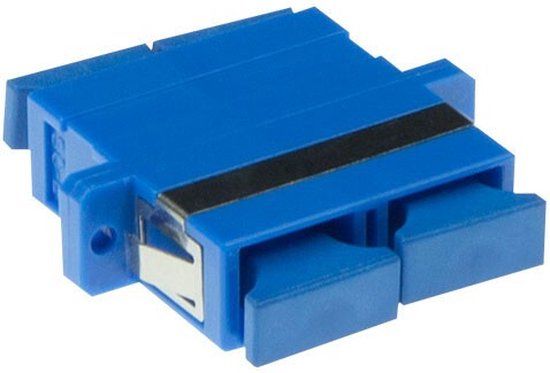 ACT Fiber optic SC duplex adapter singlemode OS2 - EA3002