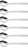 Unyqoos® Set de 6 cuillères à soupe en acier inoxydable