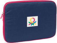 Safta Benetton Cherry Laptophoes Marineblauw 15,6''