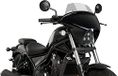 Customacces Batwing SML Hoog Scherm Duidelijk voor Honda CMX 500 Rebel 20'-22'