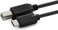 Microconnect USB-C naar USB-C kabel 3 m Zwart