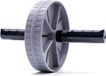 Core Trainer Rouleau abdominal - Entraînement de force à domicile - Rebond automatique - Diamètre 15cm - Gris