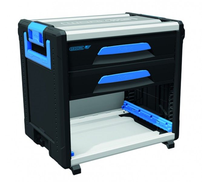 Gedore 1110 WM 221 Modulaire Gereedschapbox WorkMo B2 - 2 laden H6 + vak voor L-Boxx