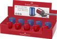 Faber-Castell puntenslijper - Grip 2001 mini - assorti display 10 stuks - FC-183710