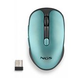 NGS EVO RUST - Draadloze Optische Muis - 1600 DPI - Blauw - Rechtshandig