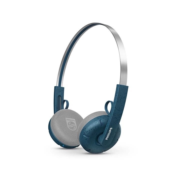 Philips Sound Philips TAH2000TL/00 Wireless On-Ear Headset - Bluetooth - Teal Blue