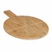 Relaxdays Pizzaplank van bamboe Ø 30 cm