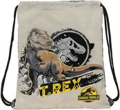 2562 Jurassic World Warning Rugzak Grijs 35 x 40 cm