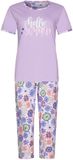 Rebelle MyRebelle - Pyjama - Waterflower - Organisch Katoen - Paars - Maat 46