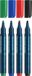 Schneider Schrijfwaren Schneider permanent marker - Maxx 133 - beitelpunt - 4 stuks - S-113394
