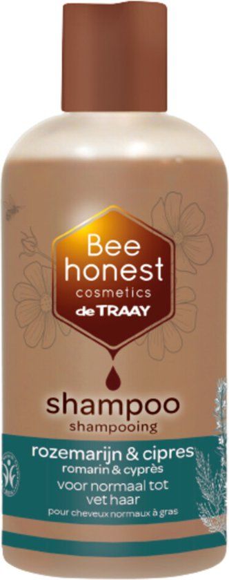 Traay Bee Honest Bee Honest Shampoo Rozemarijn & Cipres 250ML