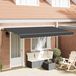Maison Exclusive - Pare-soleil électrique, 4 x 2 mètres, anthracite, 100% polyester