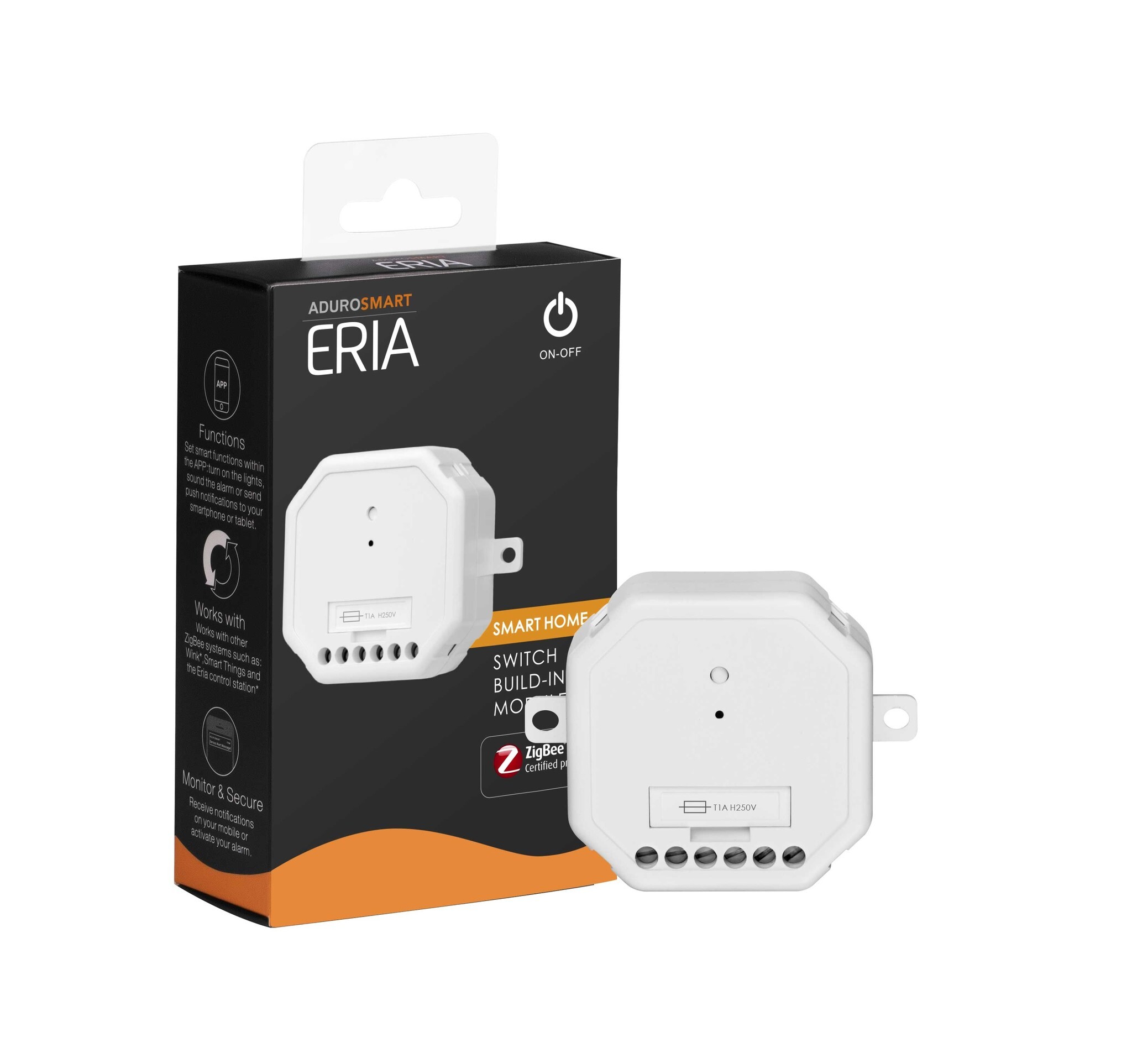 Adurosmart ERIA inbouwmodule aan/uit - ZigBee 3.0