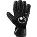 Uhlsport Gants de gardien Fangmaschine Cybertec Supersoft HN Night Edition - Noir/blanc, pointure 10½