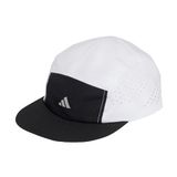 adidas Run 5-Panel Climacool Hat, black/white, XS-S