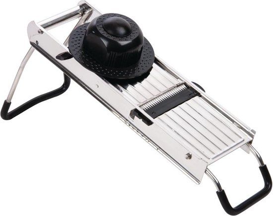 Vogue RVS Mandoline - Grijs - Metaal - 40 cm