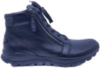 Rollingsoft Gabor Rollingsoft 76.868.57 Zwart Leer Dames Wandellaarzen Maat 37