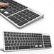 Trendfield Draadloos Bluetooth Toetsenbord - Qwerty - Space Grey