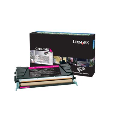Lexmark C748H1MG Magenta Toner Cartridge