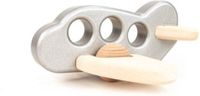 Bajo Avion en bois, Argent