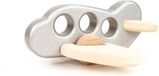 Bajo Avion en bois, Argent