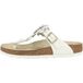BIRKENSTOCK Teenslipper 'Gizeh Flowers 1026686' wit