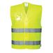 Portwest C475 Hi-Vis Dubbele ID Houder Hesje Lichtgewicht Polyester 2XL/3XL