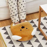 Balvi Woof Voetenwarmer Hond - Bruin - one size fits all