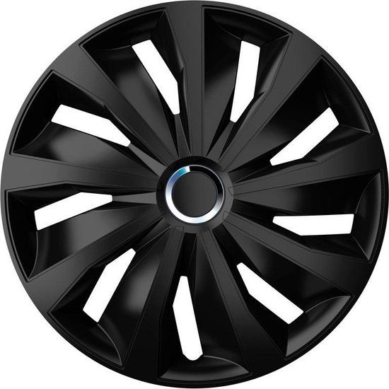 Autostyle Wieldoppen GRIP Pro 15 inch Zwart