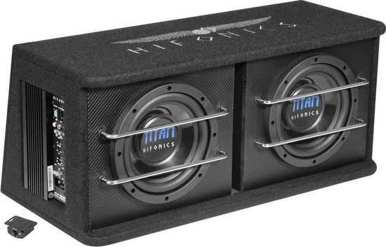 Hifonics TDA-200 R- Actieve Dubbele Basreflex - 2x8" - 300 Watt RMS