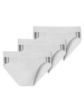 SCHIESSER 95/5 Stretch rio slips (3-pack) - wit