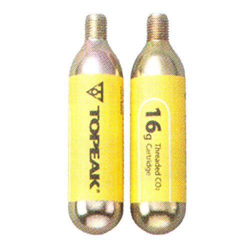 TOPEAK CO2 Cartridge 16 g Threated (2 stuks)