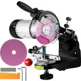 VEVOR Affûteuse de tronçonneuse 3000 tr/min Affûteuse de chaîne avec disque abrasif 1/8 et 3/16 pouce Affûteuse de tronçonneuse 220V Affûteuse de chaîne