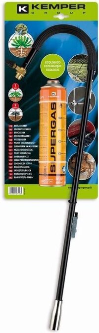 Kemper Onkruidbrander met piezo ontsteking + gratis gasfles