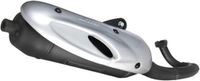 Sito Uitlaat voor Peugeot 50 Ludix Blaster LC 10P Scooter 2005-2007 - Zwart/Grijs