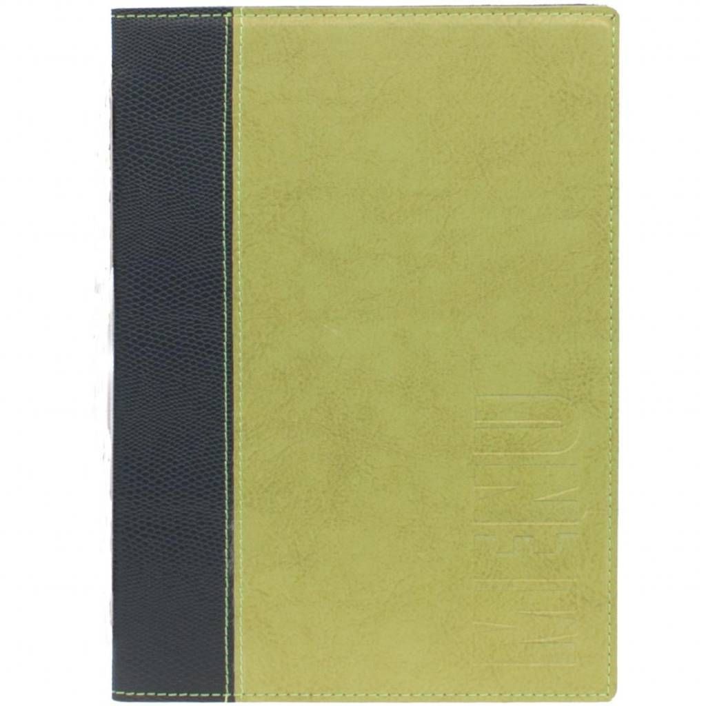 Securit Menukaart trendy a 5 1 x 2 tassen zwart