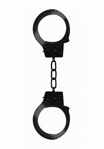 Ouch! Beginner's Handcuffs Black (56gram)